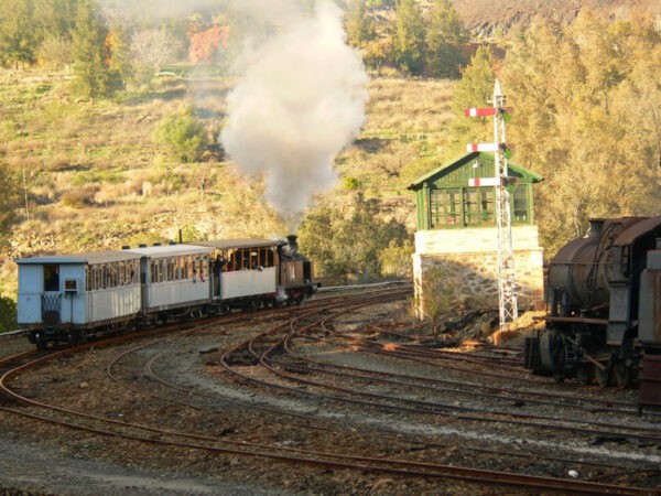 Loco nº 14 a la altura de Naya (Riotinto)