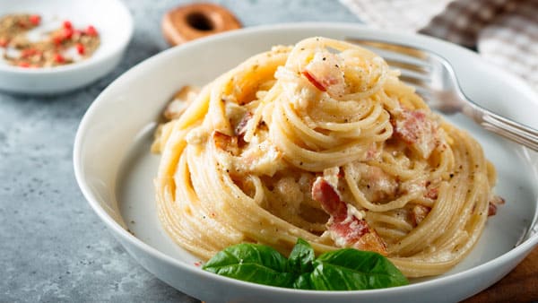 Salsas italianas Carbonara