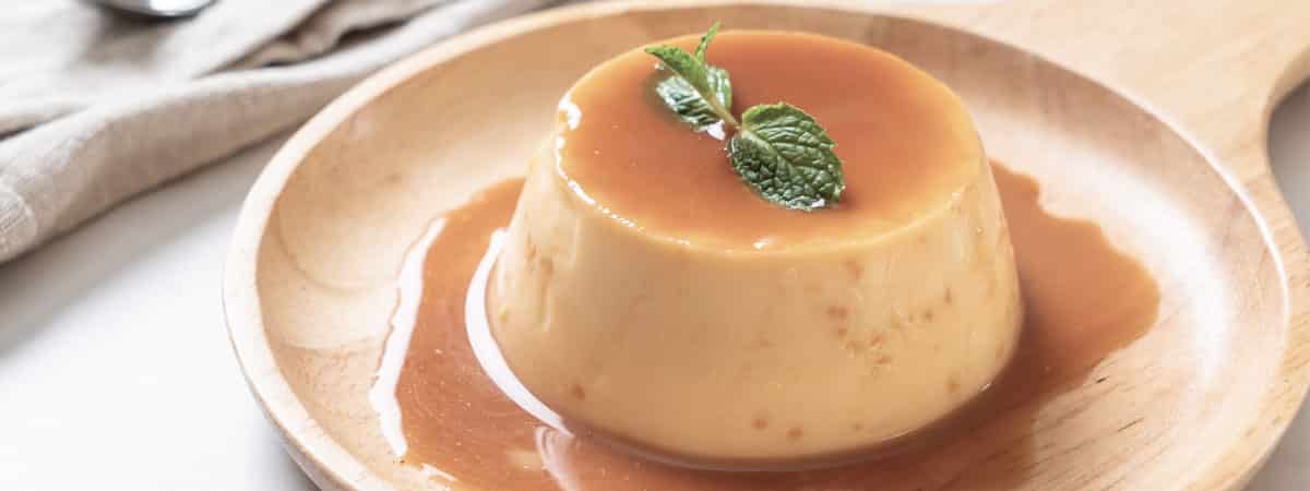 Flan con queso sin lactosa Arla Lactofree