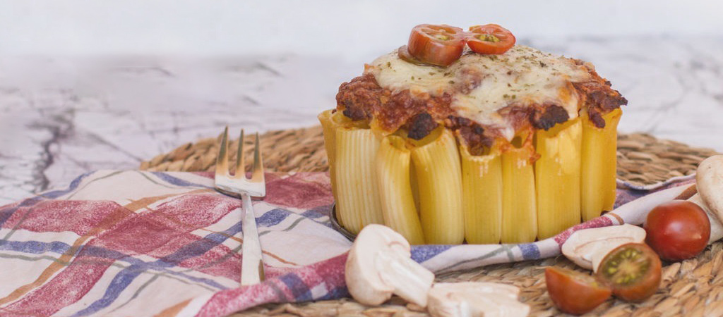 Receta del pastel de rigatoni con Arla Mozzarella