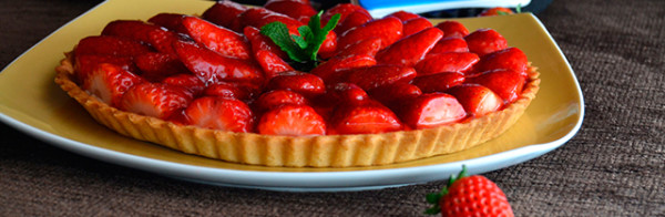 tarta de fresas