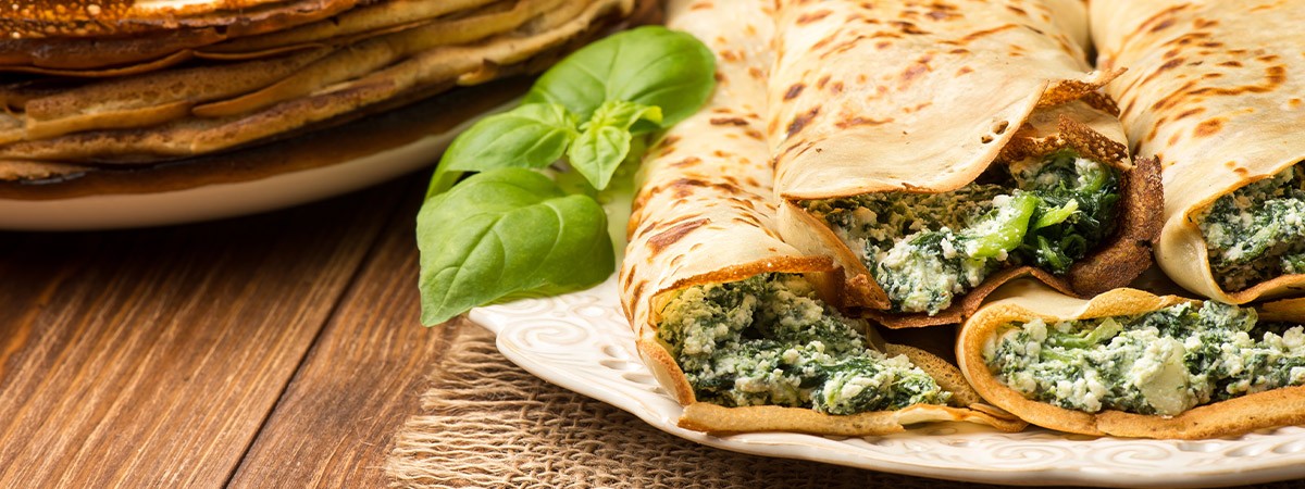 crepe espinacas