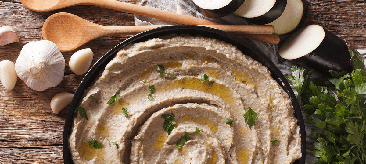 Hummus de berenjena