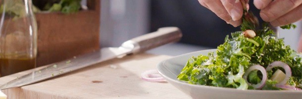 receta con kale