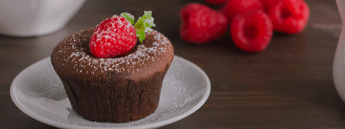 Coulant de chocolate con mantequilla Lurpak