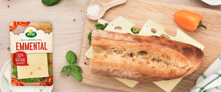 Queso emmental de Arla