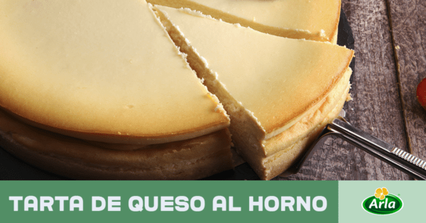 Tarta de queso al horno