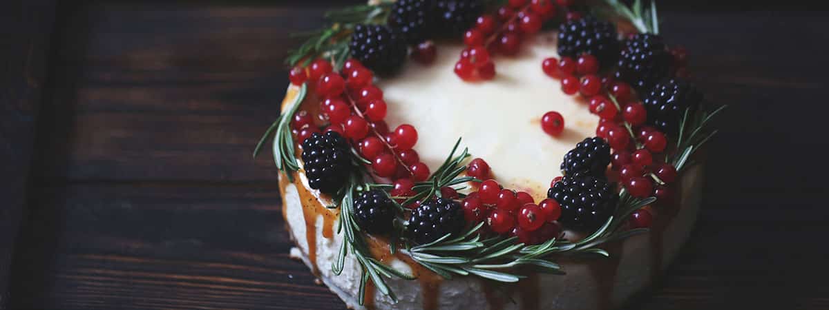 Cheesecake de Navidad