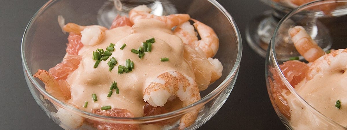 coctel de gambas