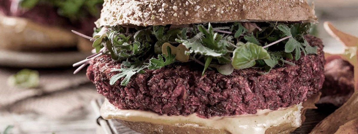 Hamburguesa remolacha