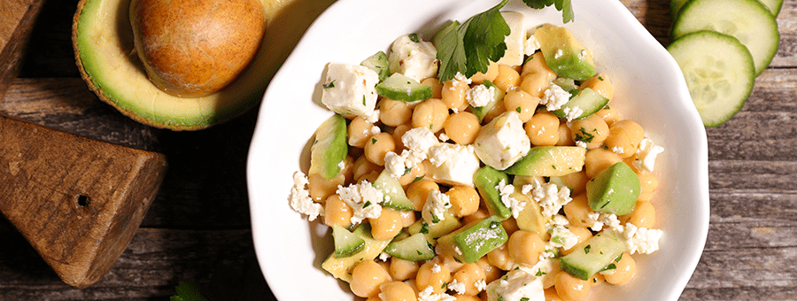 Ensalada de garbanzos