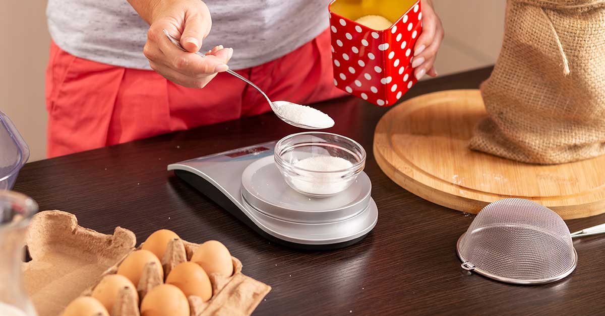 Tabla de equivalencias en la cocina