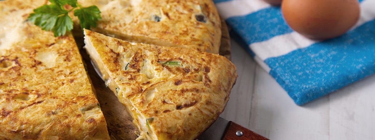 Tortilla de calabacín