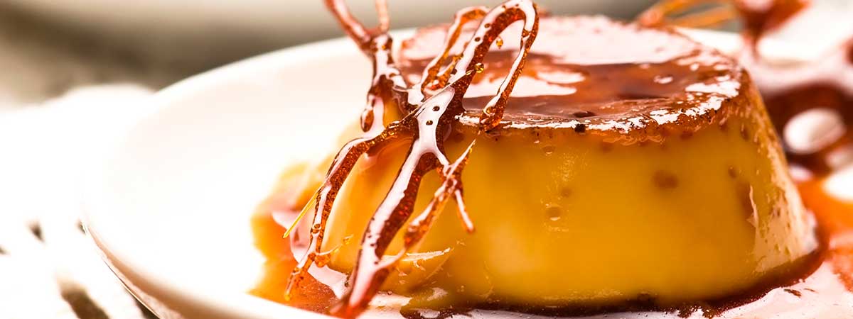 Flan de queso sin huevo