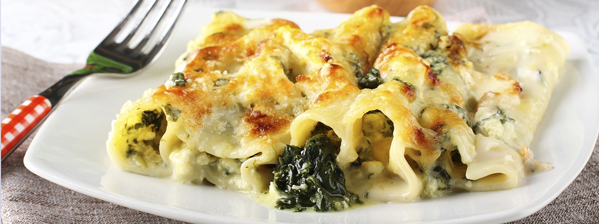 canelones de verdura