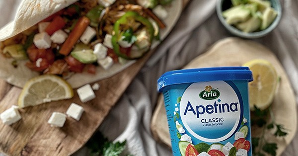 Fajitas con Arla Apetina