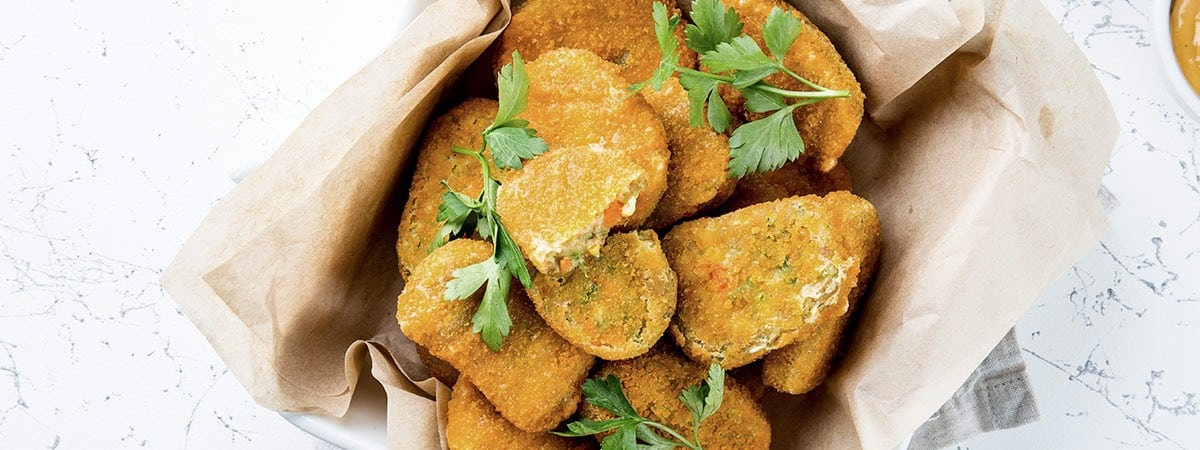 nuggets de pollo y brocoli