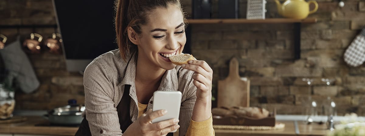 Buena relación con la comida