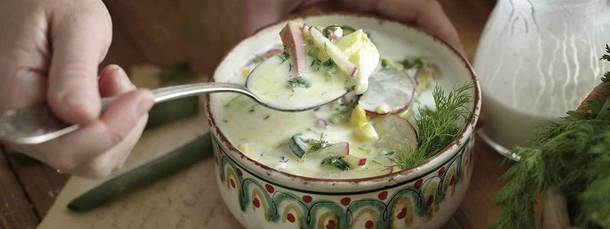 Sopas frías en verano