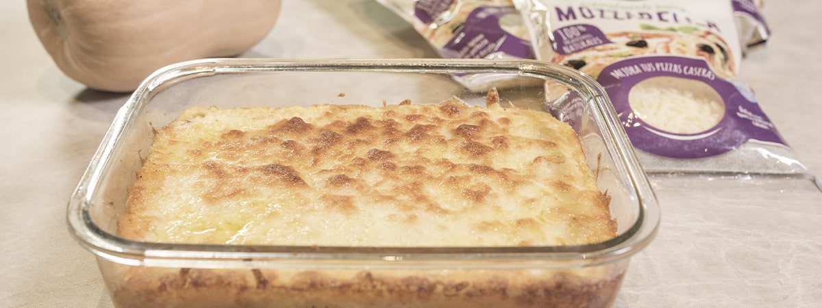 Calabaza gratinada