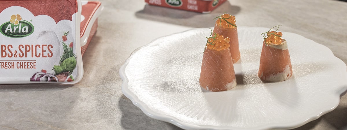 Mousse de salmón