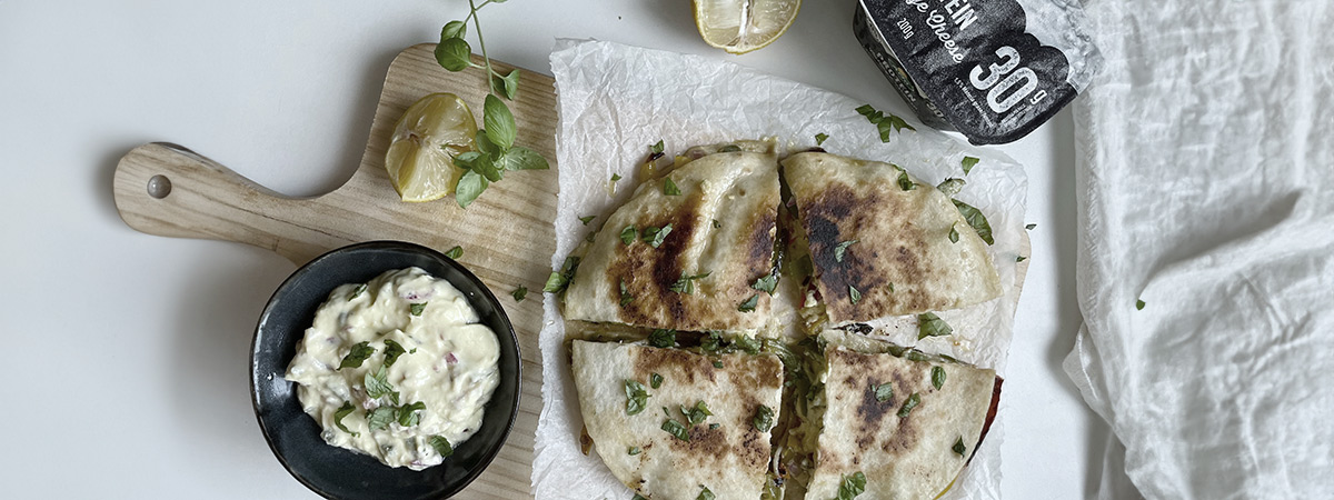 Quesadillas. Arla Protein