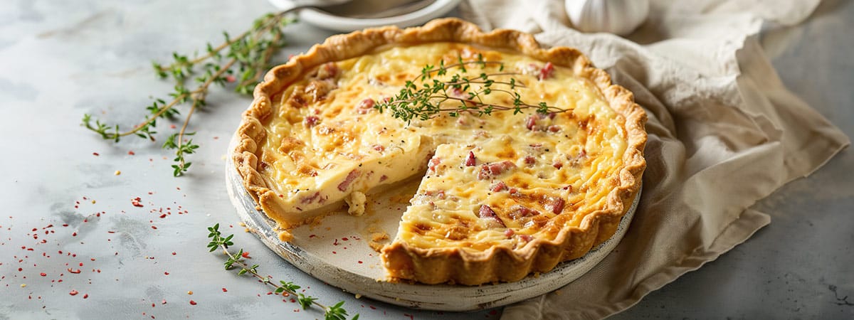 Quiche Lorraine. Arla