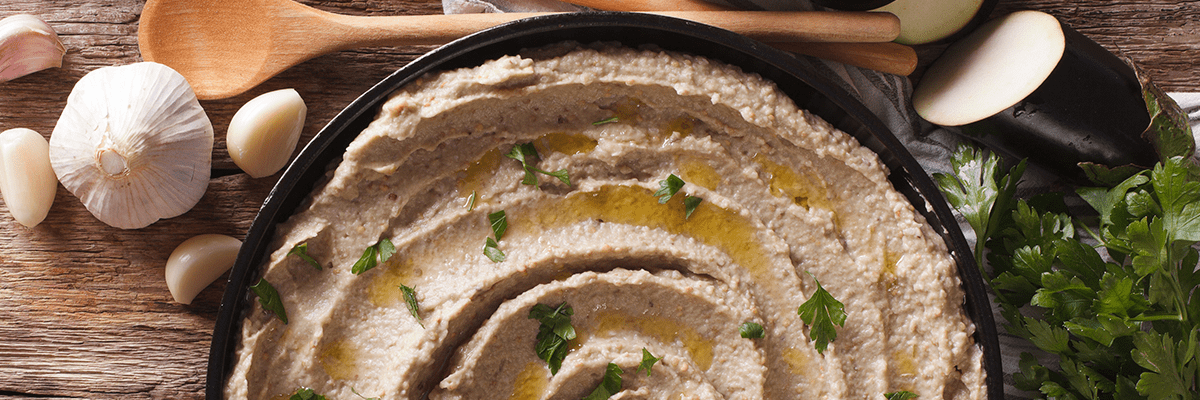 Hummus de berenjena